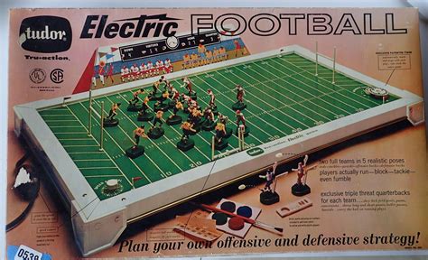 houston texans electric football players in a box tudor games|tudor electric football game.